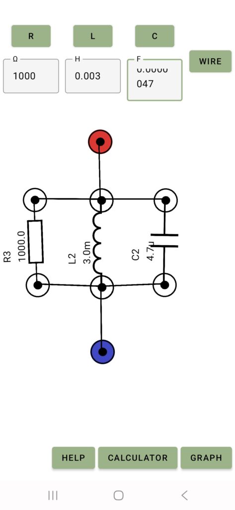 EasyRLC paraler circuit